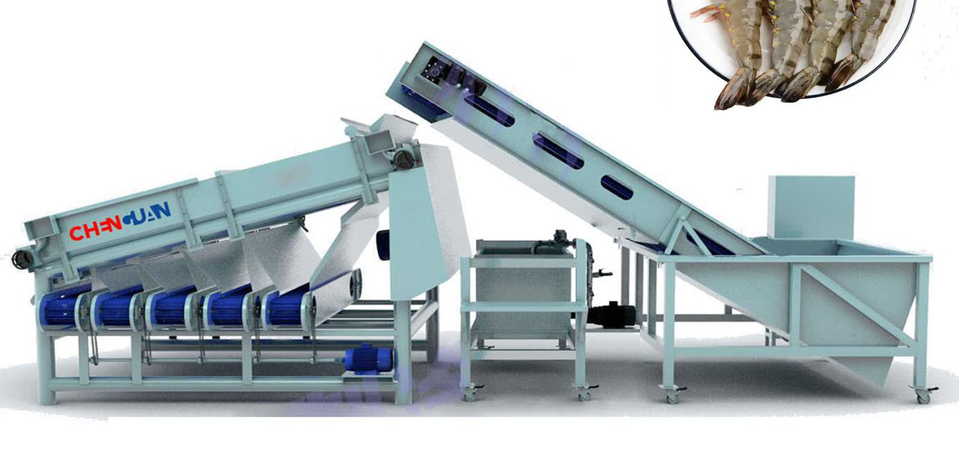 shrimp grading machine